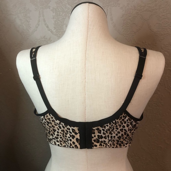 Cacique Bra 42DDD Leopard Lace in good condition - Picture 4 of 6